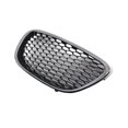 thumbnail image 2 of Estilismo de automóviles Rejilla del riñón delantero brillante exterior de malla negra de malla Parrillas decorativas Reemplazo del motor para MK2 1P 2006-2009 Sweethay VI001826-00, 2 of 6