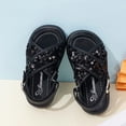 thumbnail image 4 of Shadoumai Girls Gladiator Sandals Casual Summer Dress Shoes Open Toe T-Strap Fisherman Flat Sandals (Toddler/Little Kid/Big Kid), 4 of 6