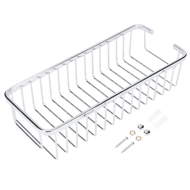Estante de baño, soporte de baño montado en la pared de acero inoxidable, soporte para champú probado y confiable