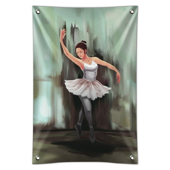 Ballerina Painting Home Business Office Sign