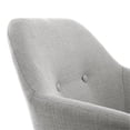 thumbnail image 2 of Elle Decor Roux Arm Chair in French Gray, 2 of 10