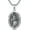 Saint Peter, variant on Santa Muerte/Saint Jude/Virgin Mary/St Benedict 925 Sterling Silver Miraculous Medal Religious Amulets Necklace Religious Protector Talisman Jewelry Gifts for Men Women