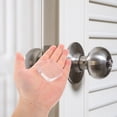 thumbnail image 1 of SWETRACE 6Ud Tope De Puerta Cuadrado Transparente Para Proteger Paredes Y Manijas Sin Ruido, 1 of 8