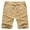 03-Khaki, variant on JWD Men’s Linen Shorts Casual Drawstring Summer Beach Shorts US Large Dark Khaki