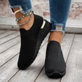 thumbnail image 7 of Women's Platform Walking Shoes Lace Up Sneakers Breathable Upper Lightweight Casual Footwear Comfortable Thick Sole Perfect for Work Travel and Casual Occasions Black 39, 7 of 7