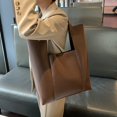 thumbnail image 4 of Bolso de mano para mujer, bolso de mano de cuero de gran capacidad de diseñador de lujo, tendencia de moda 2024, bolsos y carteras, bolso cruzado simple, 4 of 5