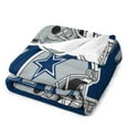 thumbnail image 3 of Football Cowboys Throw Blanket for Women, Men - Super Soft Plush Blanket Throw Fleece Blanket Animal Blanket, 3 of 5