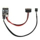 thumbnail image 2 of HUB de extensión USB 2.0 de 1 puerto macho a 2 puertos macho de 9 pines a 9 pines dobles con cable de alimentación SATA, 2 of 5