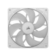 thumbnail image 4 of CORSAIR RS140 ARGB PWM 140mm Fan - White - Simplified Control - Daisy-Chain 4-Pin PWM and +5V ARGB Connections - Concentrated AirGuide Cooling - Magnetic Dome Bearing, 4 of 10