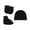 Black, variant on Clearance! Baberdicy Newborn Hat Gloves Foot Set Three Piece Multi Color Set Khaki