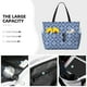 thumbnail image 3 of Easygdp Stylized Flowers Vintage Boho Bolsa de Viaje de Playa de Gran Capacidad, Bolsa Tote Perfecta para la Playa, Escapadas de Fin de Semana y Viajes, 3 of 7