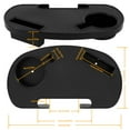 thumbnail image 3 of Plateau de Fauteuil Inclinable pour Table d'Appoint, Plateau à Clipser sur Table d'Appoint, Porte-Gobelet, Plateau pour Téléphone pour Chaise Longue Zéro Gravité, Chaise de Camping, Chaises de Pêche, Accessoires pour Fauteuil Inclinable, 3 of 7