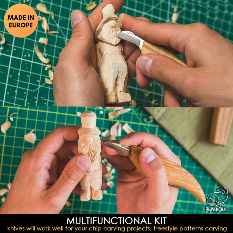 Wood Carving Knife Set DIY Complete Starter Whittling Kit Beginners  BeaverCraft