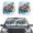 Turtle Floral, variant on Bulopur Turtle Floral Car Sun Shade Windshield Prevent UV Rays Sun Protector for Car Windshield Easy to Store Front Window Sunshade Sun Visor Protector for Most Vans SUVs Trucks