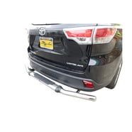 Black Horse Off Road Rear Bumper Guard Stainless Steel Stainless Steel ...