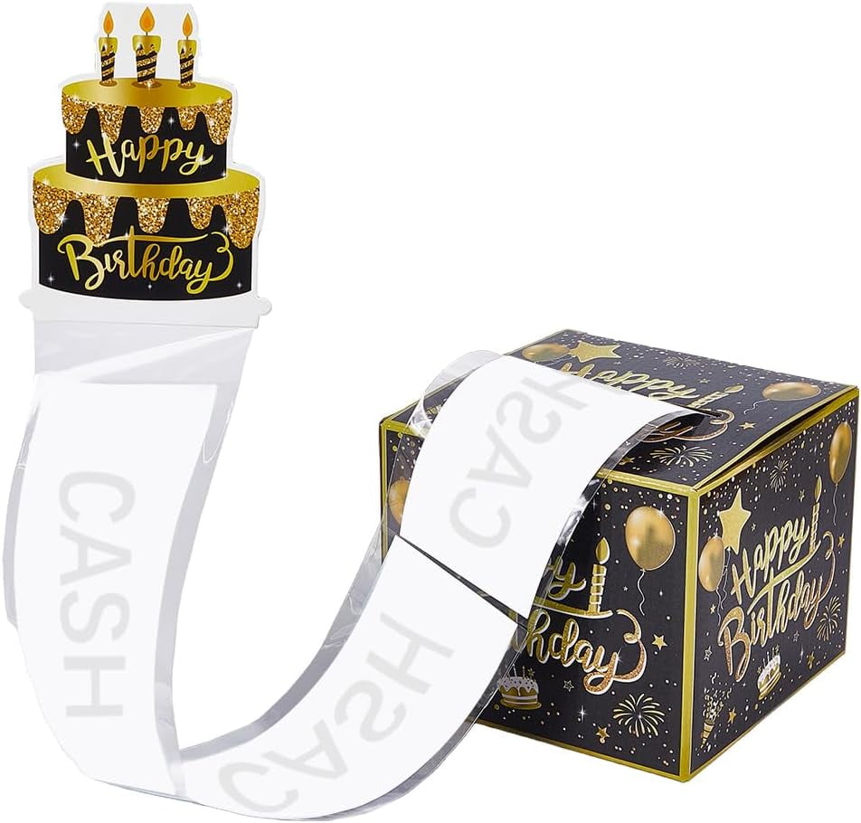 Ovveroche Birthday Money Box For Cash Gift, Surprise Money - View #7