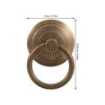 thumbnail image 2 of SEWACC 1Ensemble Frappeur de Porte Rétro en Laiton Décoratif pour Entrée d'Hôtel, 2 of 8