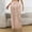 Pink, variant on Women's Lace Sheer Sequined Split Long Skirt High Waist A-line Summer Beach Maxi Skirts L