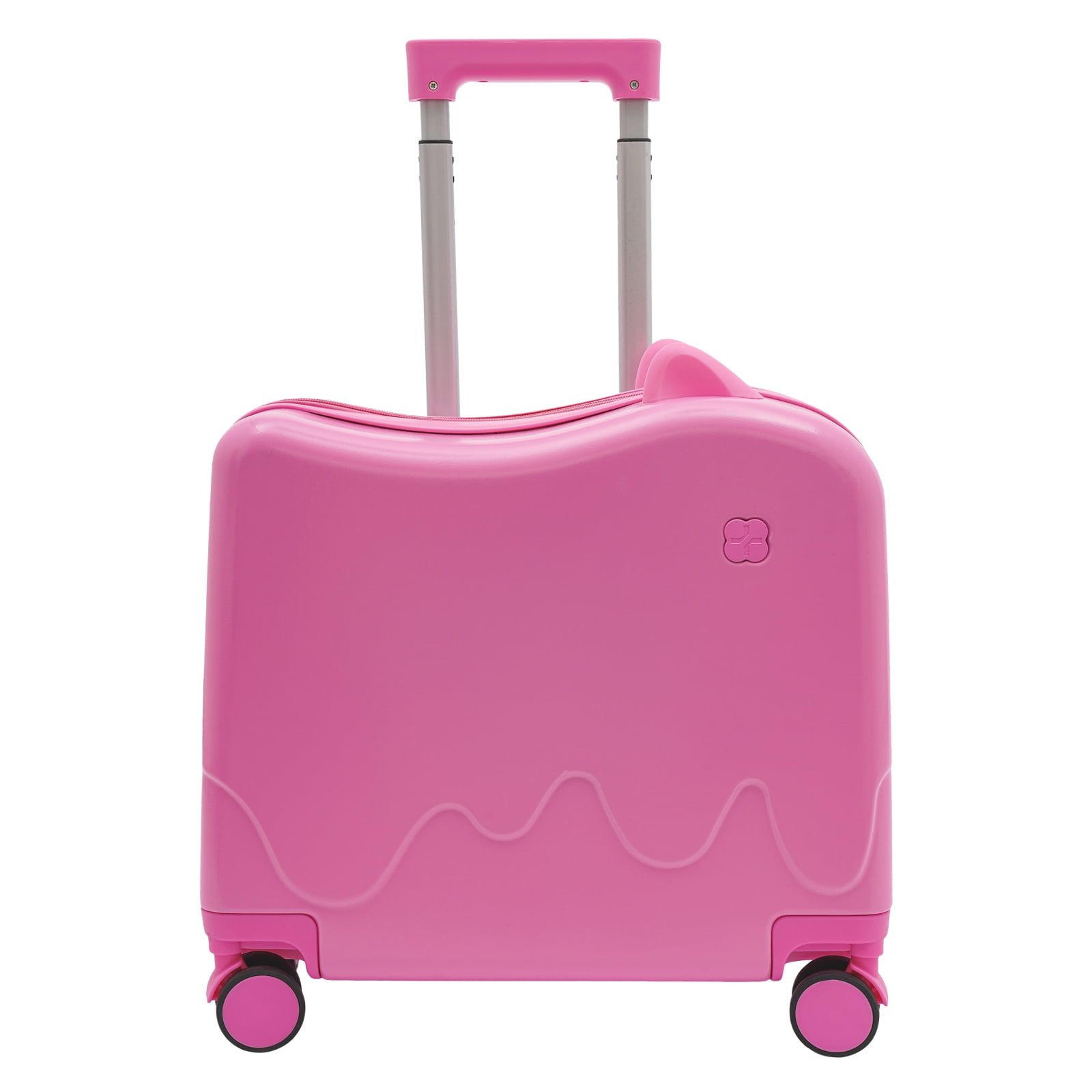 18inch,20inch ABS+PC Kid Ride-on Kids Suitcase,Rolling Luggage with Spinner Wheels Carry Trolley Luggage with Password Lock Children's Ride On Trolley Airplane Travel Luggage
