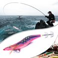 thumbnail image 2 of Señuelos de pesca de camarones de madera luminosa de 14cm y 20g, cebo Wobbler Artificial (1) Likrtyny  Para estrenar, 2 of 8