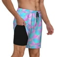 thumbnail image 3 of Haiem Purple Dragon Scales Men'S Quick-Dry Swim Trunks: Comfortable Beach Shorts With Mesh Lining And Pockets - Ideal For Swimming And Sunbathing Medium, 3 of 9