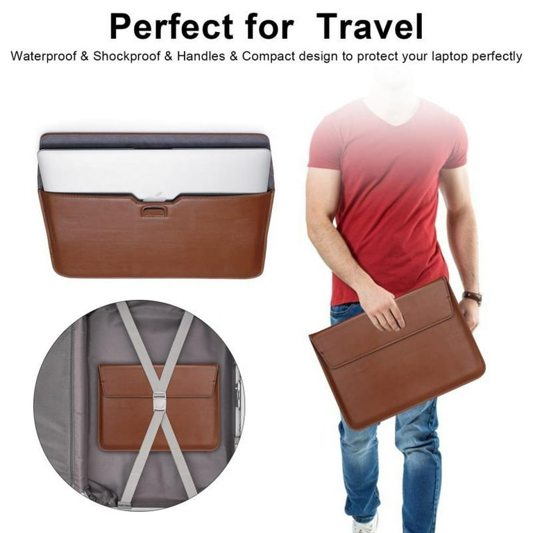 Cover Lenovo Laptop Sleeve With Handle Brown MacBook Air 