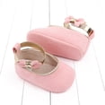 thumbnail image 4 of adviicd Hard Bottom Baby Shoes Baby Sneakers Girl 6-13 Months Baby Shoes Boys Girls First Walkers Toddler Sneakers Pink 4, 4 of 5