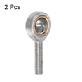 thumbnail image 3 of 2 Packs SA8T/K 8mm Rod End Bearing M8x1.25 Male Right Hand Thread, Self-Lubricating Rod End with Jam Nuts, 3 of 4