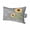 LightGray, variant on Outdoor Chair Pillow Headrest for Patio Pool Chaise Lounge, You Are My Sunshine Recliner Head Pillow, Yellow Sunflowers Cute Bees Heart Dark Gray Waterproof Neck Lumbar Pillows & Insert 11x16x2pcs