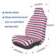 thumbnail image 3 of Balery Stars And Stripes Funda de Asiento para Auto con Diseño - Cubierta Frontal Suave y Transpirable con Protector Antideslizante- 1 Unidad, 3 of 5
