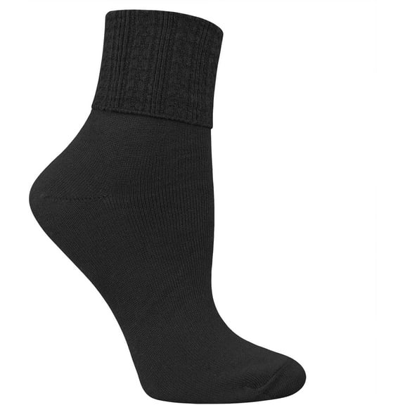 Women's 1 Pair Pack Turn Cuff Sock
