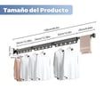 thumbnail image 2 of Ulable tendedero Plegable para Ropa Pared,Tendederos Plegable de Pared 3 Brazos,tendederos retractiles Exterior,tendedero retractil,Perchero Extensible de para Interior y Exterior, 2 of 8