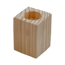 LEORX Vintage Candlestick Holders Candlestick Holder Light Brown Synthetic Material 1 Piece