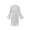 White, variant on Women's Fashion Solid Color Mesh See Through Pajamas Robe Robe Long