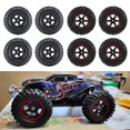 thumbnail image 2 of 4-piece/set Rc Wheels Tires 1/10 Scale Off-road Tires For 1/10 Rc Crawler Car, 2 of 5