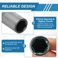 thumbnail image 3 of Socket de impacto profundo de 6 puntos de pared delgada de 17 mm y 1/2" de conducción de 16.5" de largo de acero CR-V, 3 of 7