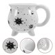thumbnail image 5 of Taza de cerámica con forma de caldero de bruja, taza de café, taza de cerámica con forma de caldero, decoración de Halloween, 5 of 7
