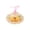 A005- Pink (M), variant on Bunny Ears for Dogs Straw Hat with Wide Brim, Summer Pet Sun Hat for Small Dogs and Cats, Cute Photo Prop Accessory, 1 Pack
