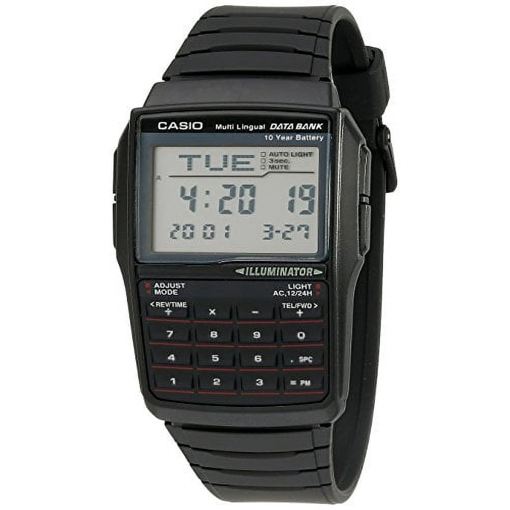 Data Bank Stainless Steel Mens Watch DBC32D-1A