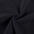 thumbnail image 6 of Aihuaihua Womens Square Neck Rib Knit Solid Cropped Tops Basic Tees Slim Fit Ribbed Knit Spring Going Out Slim Fitted Y2k Top Summer Clothes Black M, 6 of 9