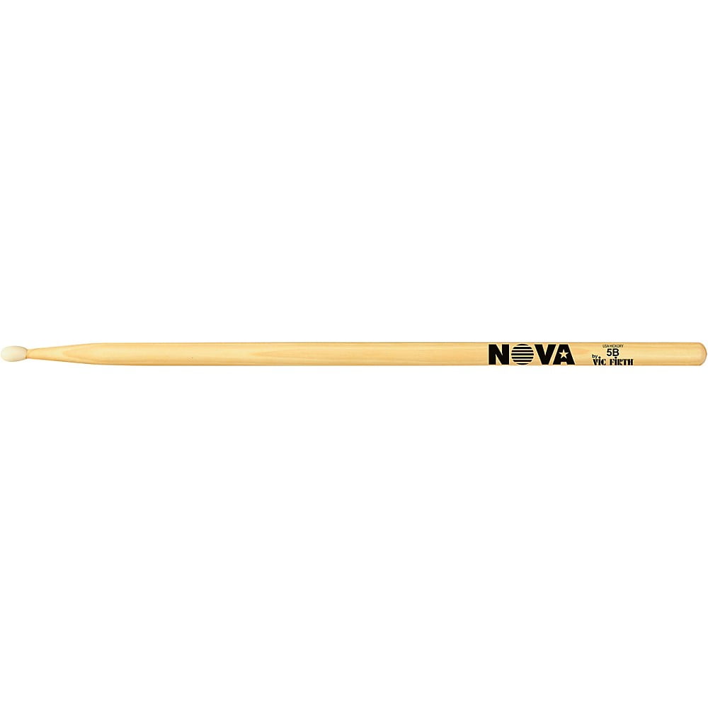 Nylon Tip, 1 Pair Vic Firth 5A Nova Drum Sticks