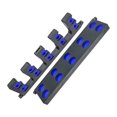 thumbnail image 1 of Booms estante para caña de pescar soporte de almacenamiento para caña de pescar montado en la pared Vertical Kits de estante de 10 varillas para sótano de garaje Hugtrwg Para estrenar, 1 of 7