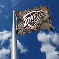 thumbnail image 3 of Oklahoma City OKC Basketball Thunder Bold Camo Design 3x5 Indoor/Outdoor Banner Flag, 3 of 6