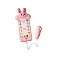 thumbnail image 2 of Ganfancp Teléfono Móvil de Juguete con Carga Usb, Micrófono, Pantalla de 15 Teclas, Marcación Analógica y Ajuste de Volumen para Niños Pequeños Liquidación Ventas Hoy Ofertas Prime 1X Máquina de Apre, 2 of 6