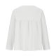 thumbnail image 5 of Moda mujer Casual manga larga cuello en V algodón lino sólido cordón suelta blusa Pompotops  FGAJ13770, 5 of 5