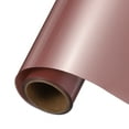 thumbnail image 1 of Vinilo de Transferencia Térmica Rosa Dorado Uxcell, Rollos de Vinilo de 12 Pulgadas x 5 pies para Corte de Calcomanías, Señales, Álbumes de Recortes, Manualidades DIY, Decoración del Hogar, 1 of 6