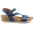 thumbnail image 3 of Lunar Womens Cluster Wedge Sandals, 3 of 5