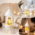 thumbnail image 5 of Dalxymotic Christmas Candle Lamp, Tree Wind Candle Holiday Gift Ornament, Festive Tabletop Light Decoration, Christmas Decorations Indoor Outdoor for Table, Home, Mantel, Shelf, 5 of 6