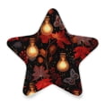 thumbnail image 2 of Star Night Light Auto On/Off Plug-in Wall Light with Light Sensor Warm White LED for Home Party Light Bulbs and Maple Leaves, 2 of 6