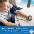 thumbnail image 6 of Henry Schein Pro Aneroid Sphygmomanometer Manual Blood Pressure Monitor with Dial Display, Black, Size 12, 6 of 7